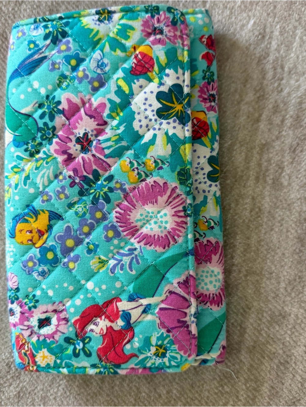 Disney Vera Bradley Little Mermaid wallet